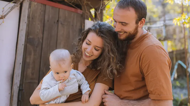 Happy Family Outdoors